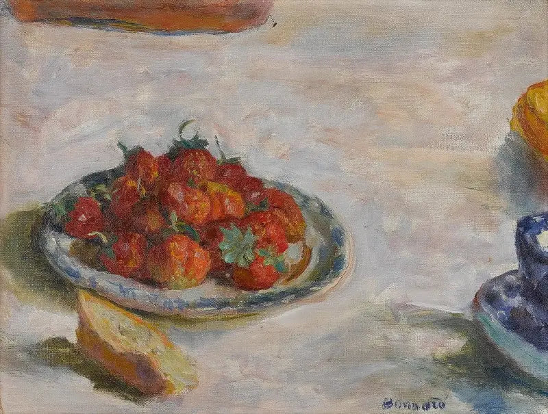 Çilek Tabağı - Pierre Bonnard