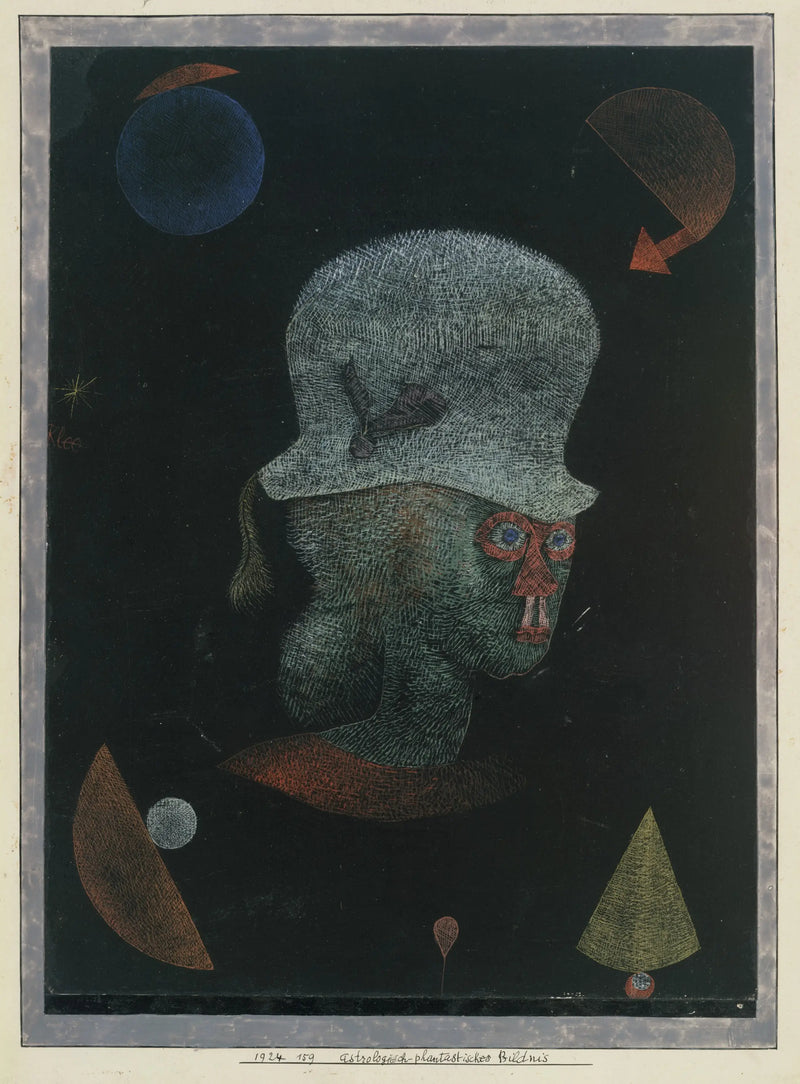 Fantastik Astrologik Portre - Paul Klee