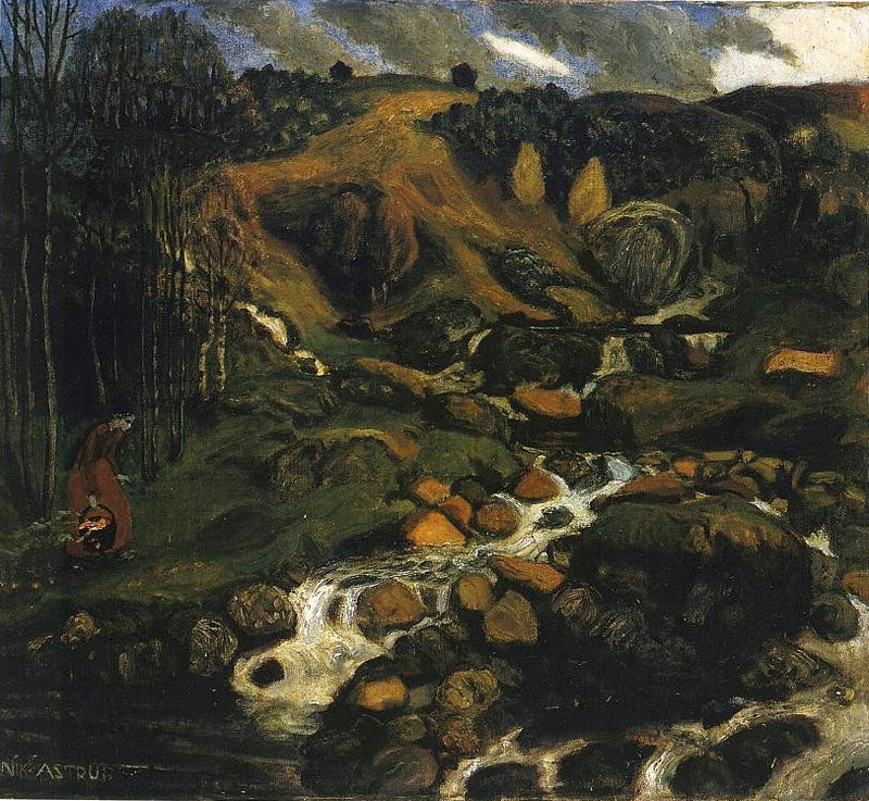 La Chaleur entre dans la terre - Nikolai Astrup