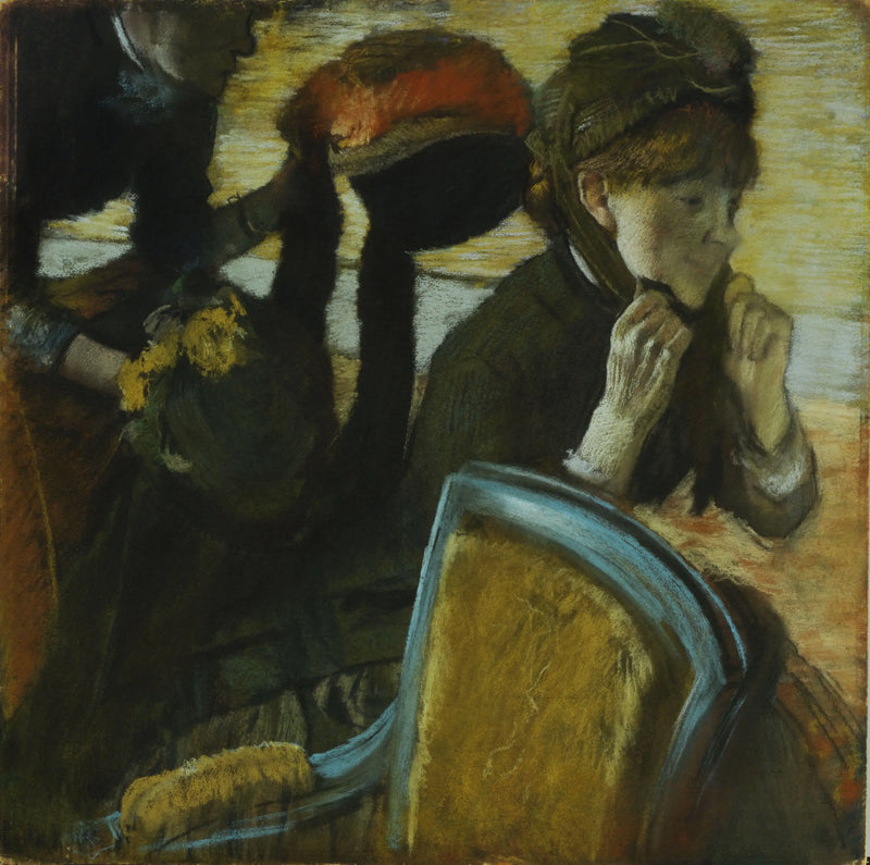 Şapkacıda - Edgar Degas
