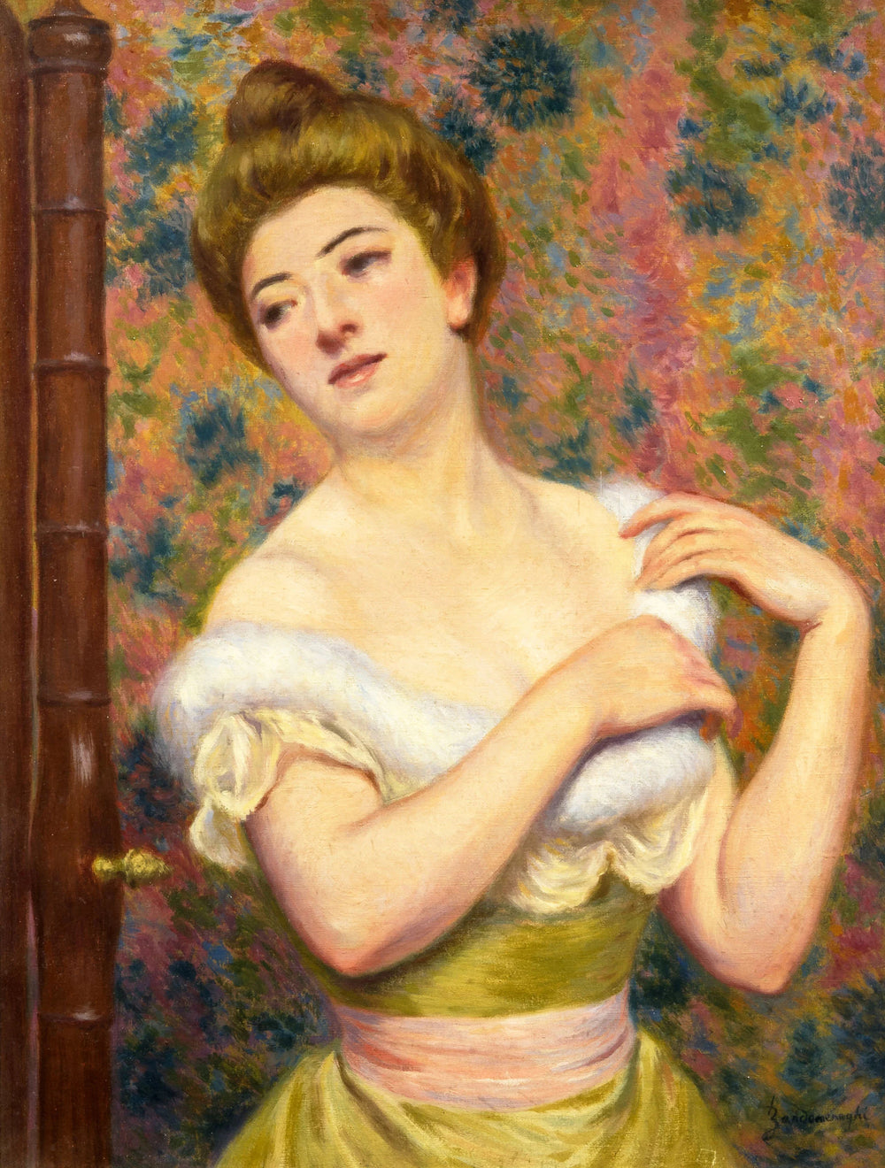 À la coiffeuse - Federico Zandomeneghi - Alpha Reproduction
