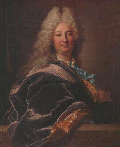 Portrait d'Antoine Bernard Bouhier - Hyacinthe Rigaud