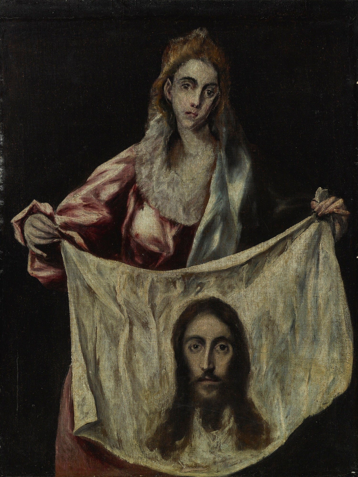 Sainte Véronique locataire d'un foulard - El Greco
