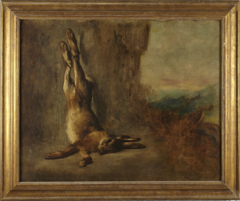tavşan - Eugène Delacroix
