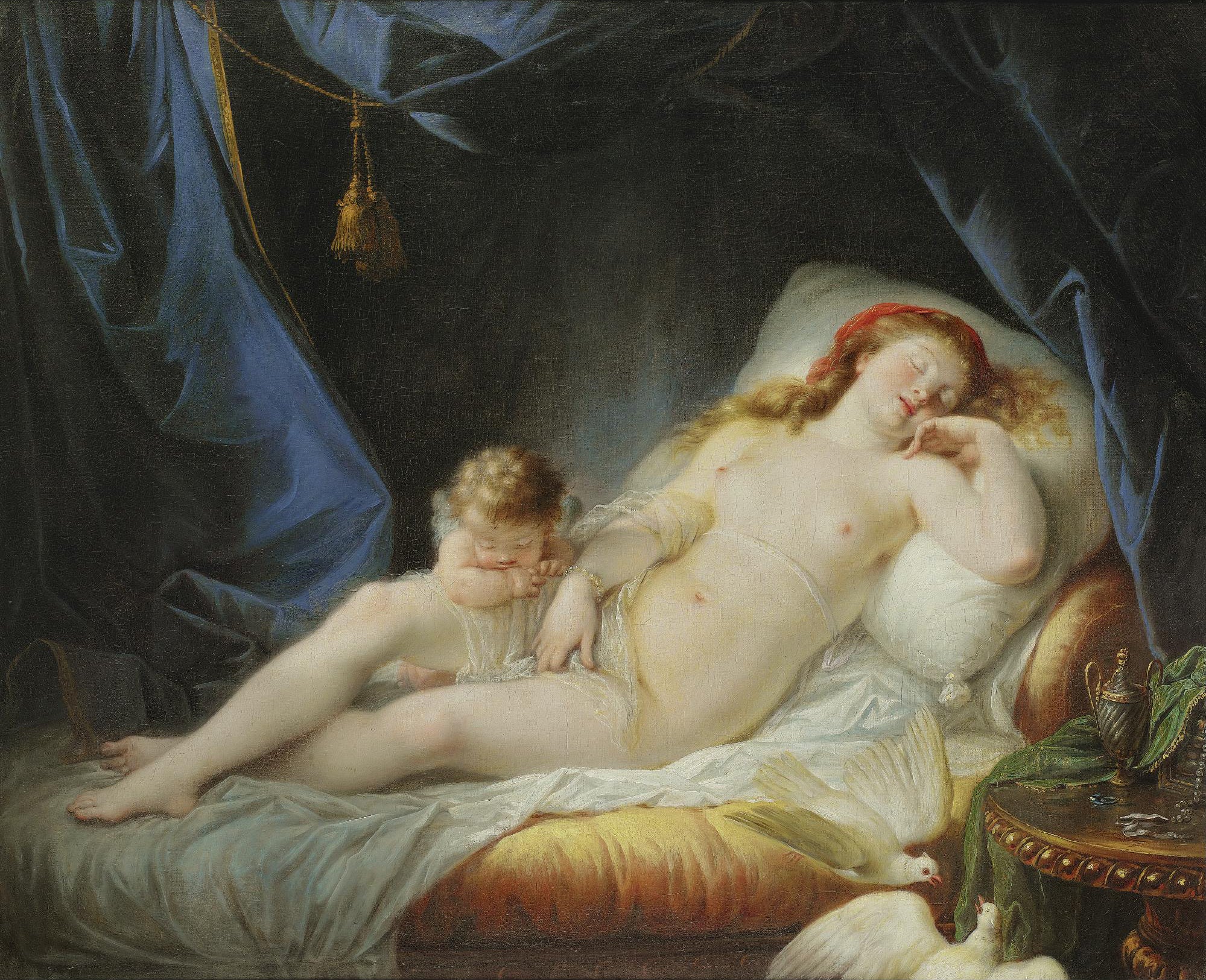 Vénus endormie - Jean-Baptiste Regnault