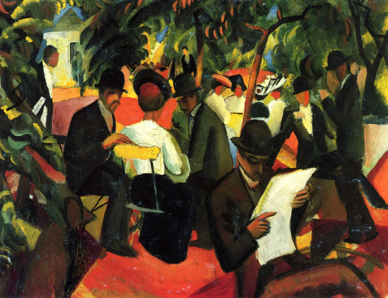Bahçe Restoranı - August Macke