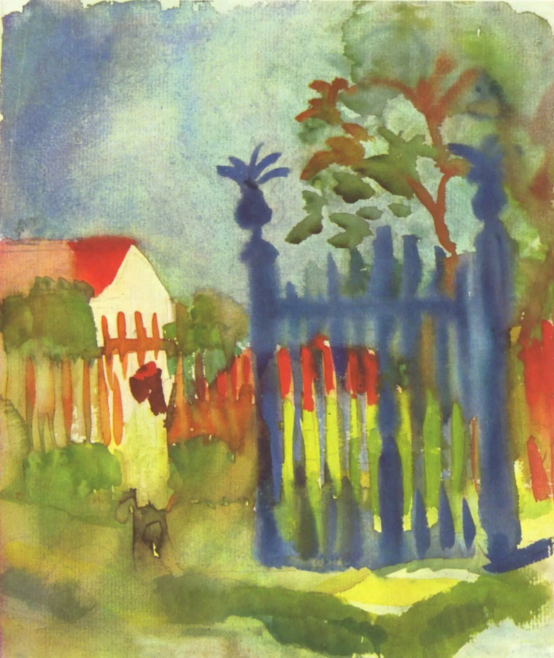 Bahçe Portalı - August Macke