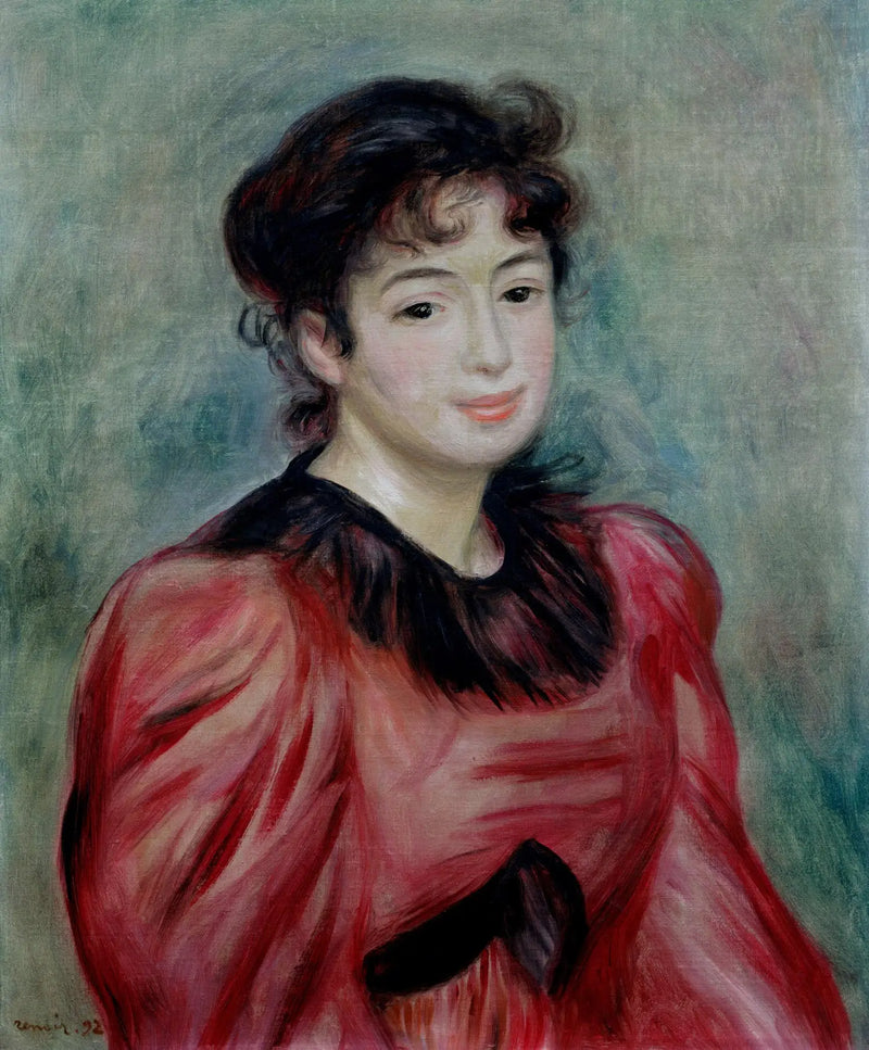 Mademoiselle Victorine de Bellio Portresi - Pierre-Auguste Renoir