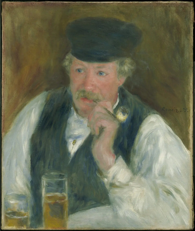 Bay Fournaise'in Portresi - Pierre-Auguste Renoir