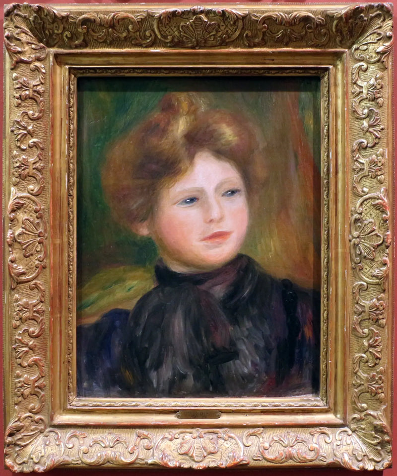 Kadın Portresi - Pierre-Auguste Renoir