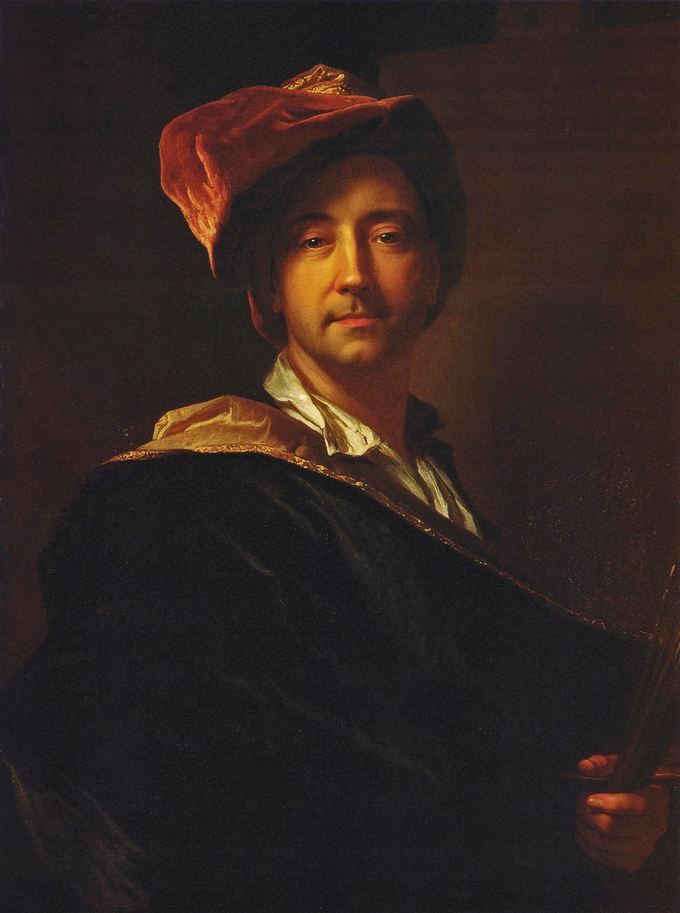 Autoportrait au turban - Hyacinthe Rigaud