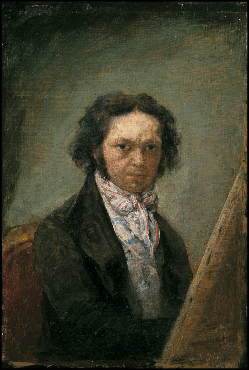 Keten Üzerinde Otoportre - Francisco de Goya