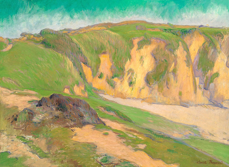 Falezler, Le Pouldu - Émile Bernard
