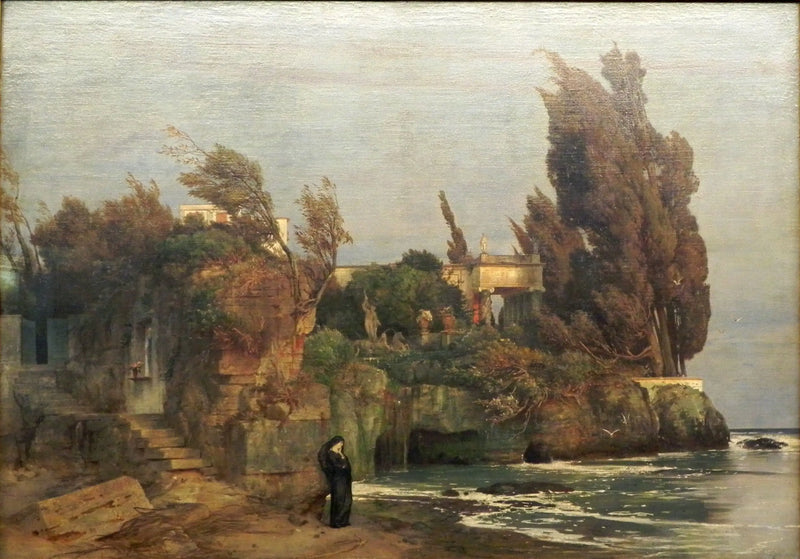 Deniz Kenarında Villa, Versiyon II - Arnold Böcklin