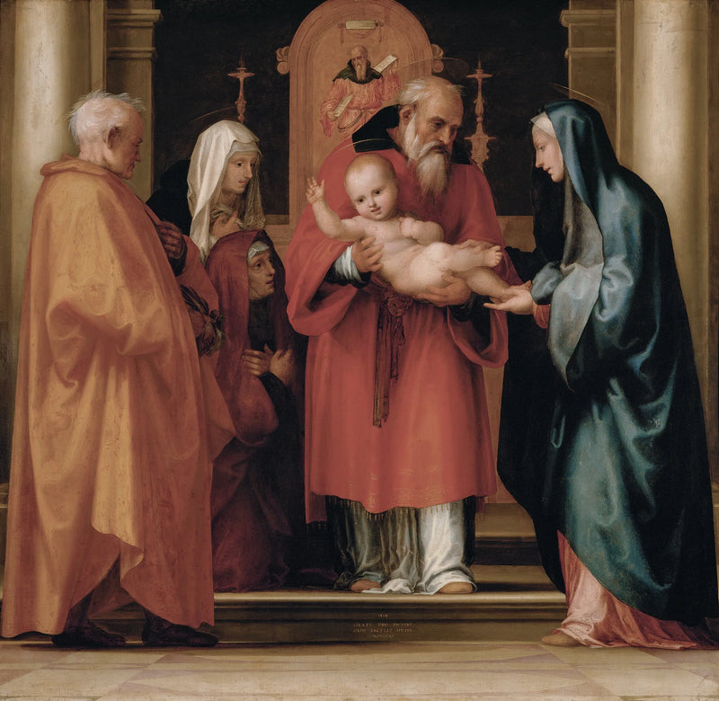 Tapınağa Sunum - Fra Bartolomeo