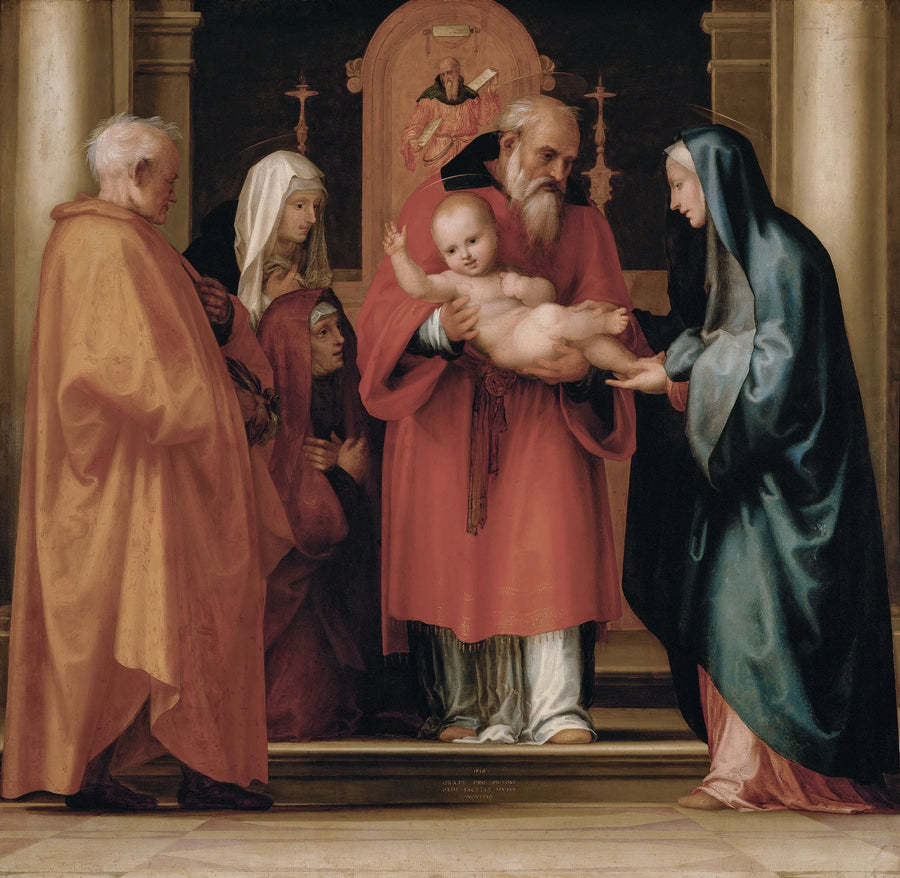 Tapınağa Sunum - Fra Bartolomeo