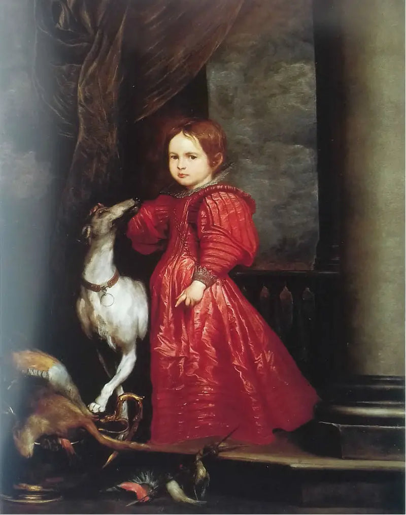 Diana'da Bir Kız Portresi - Antoine van Dyck
