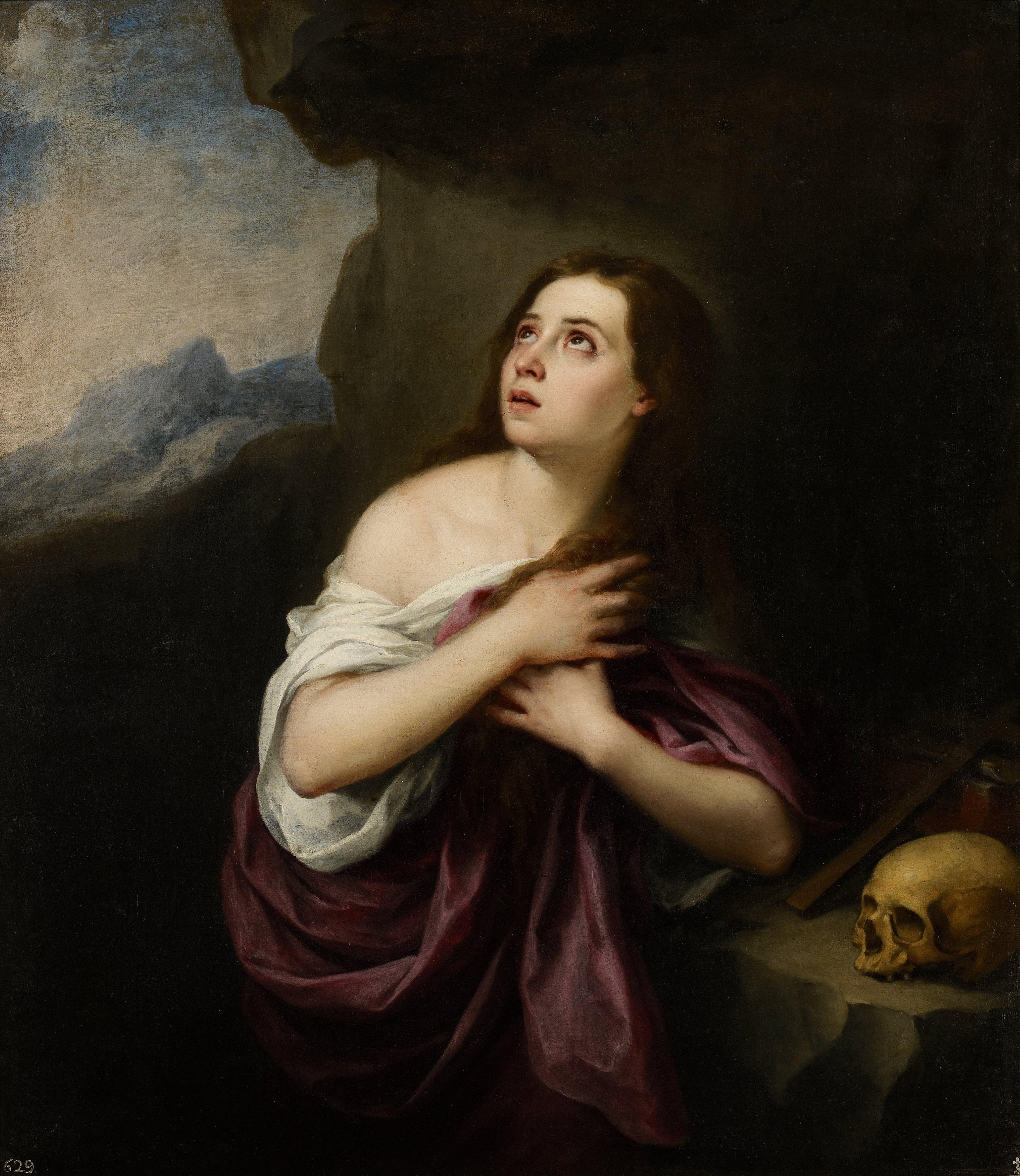Madeleine pénitente - Bartolomé Esteban Murillo