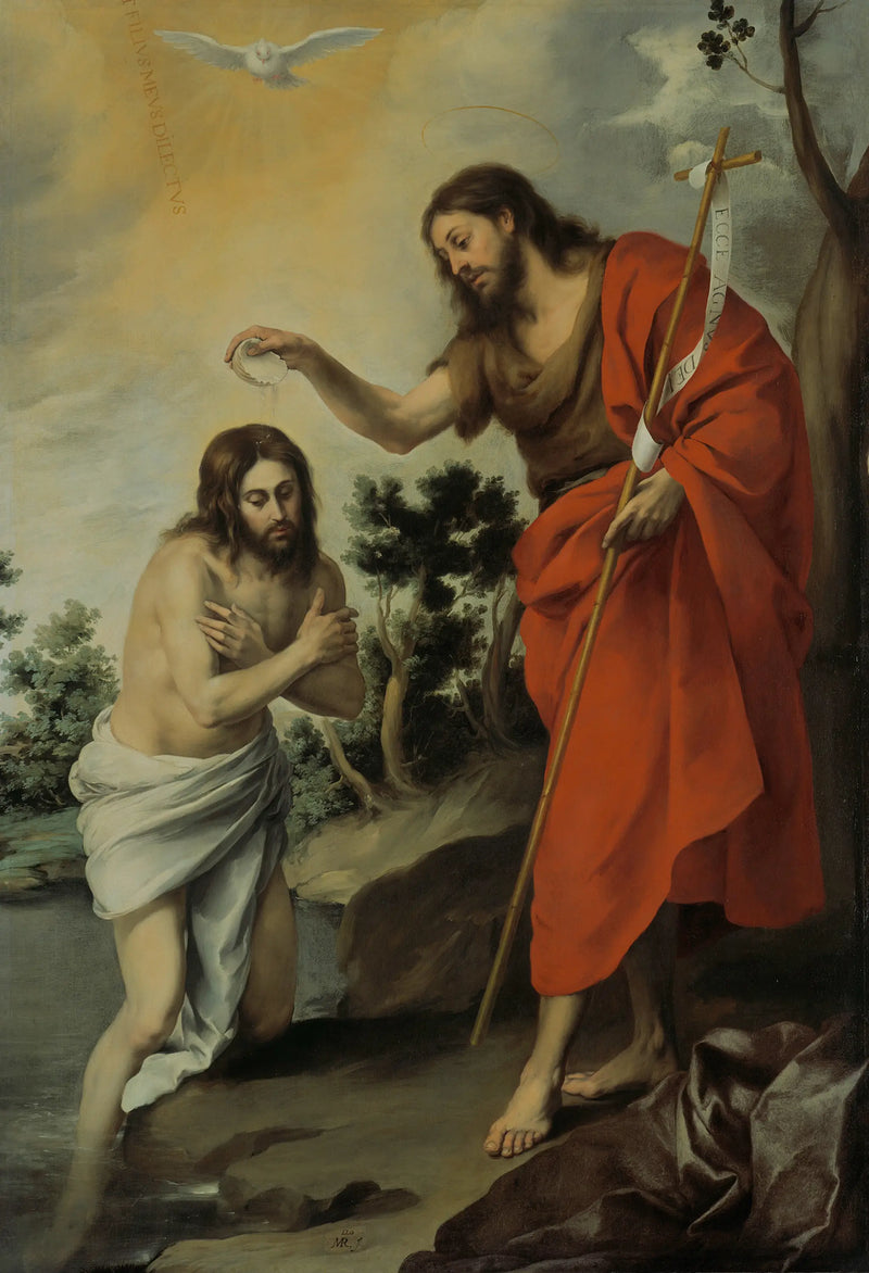 İsa'nın Vaftizi - Bartolomé Esteban Murillo