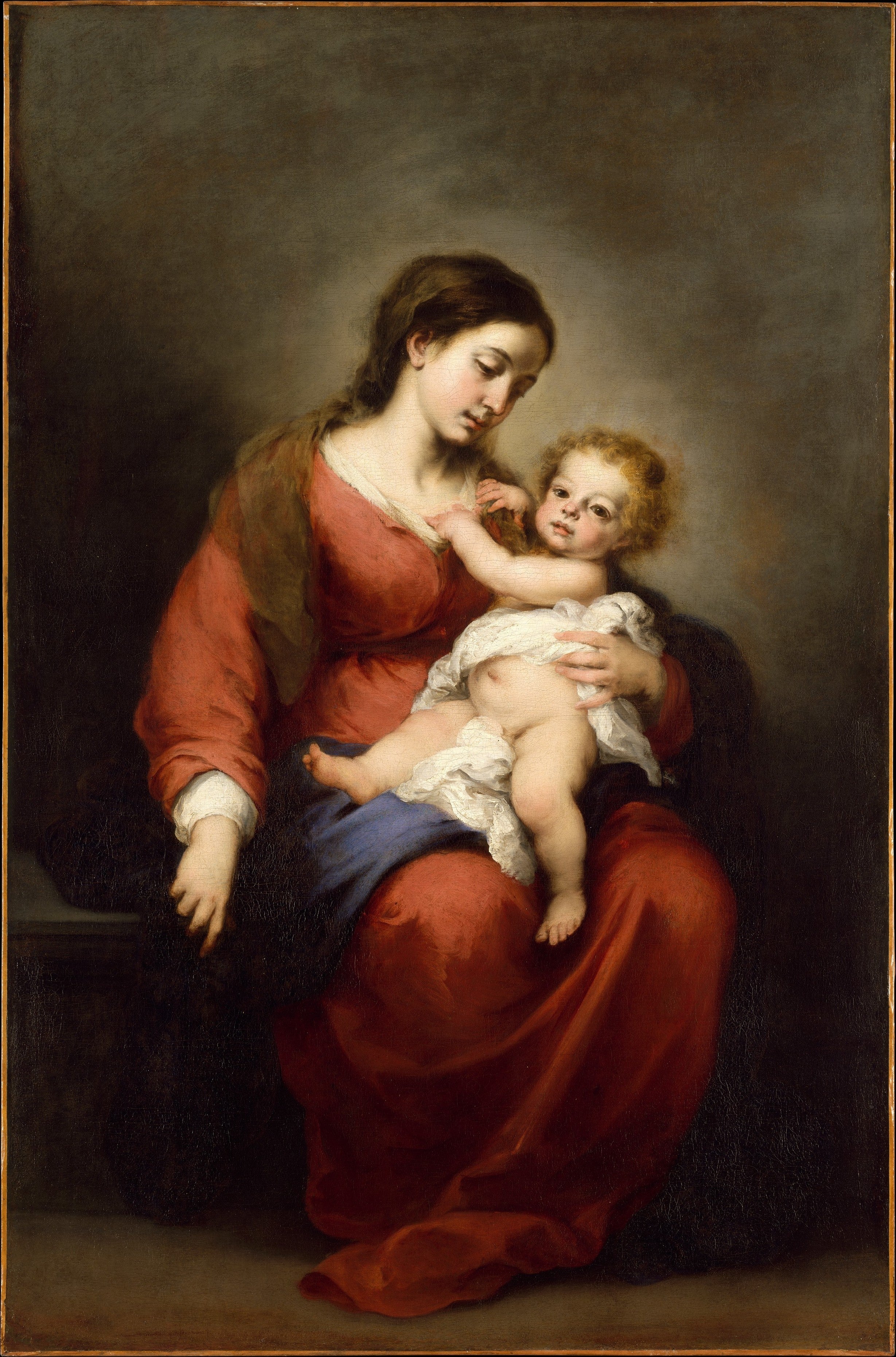 Vierge à l'Enfant - Bartolomé Esteban Murillo