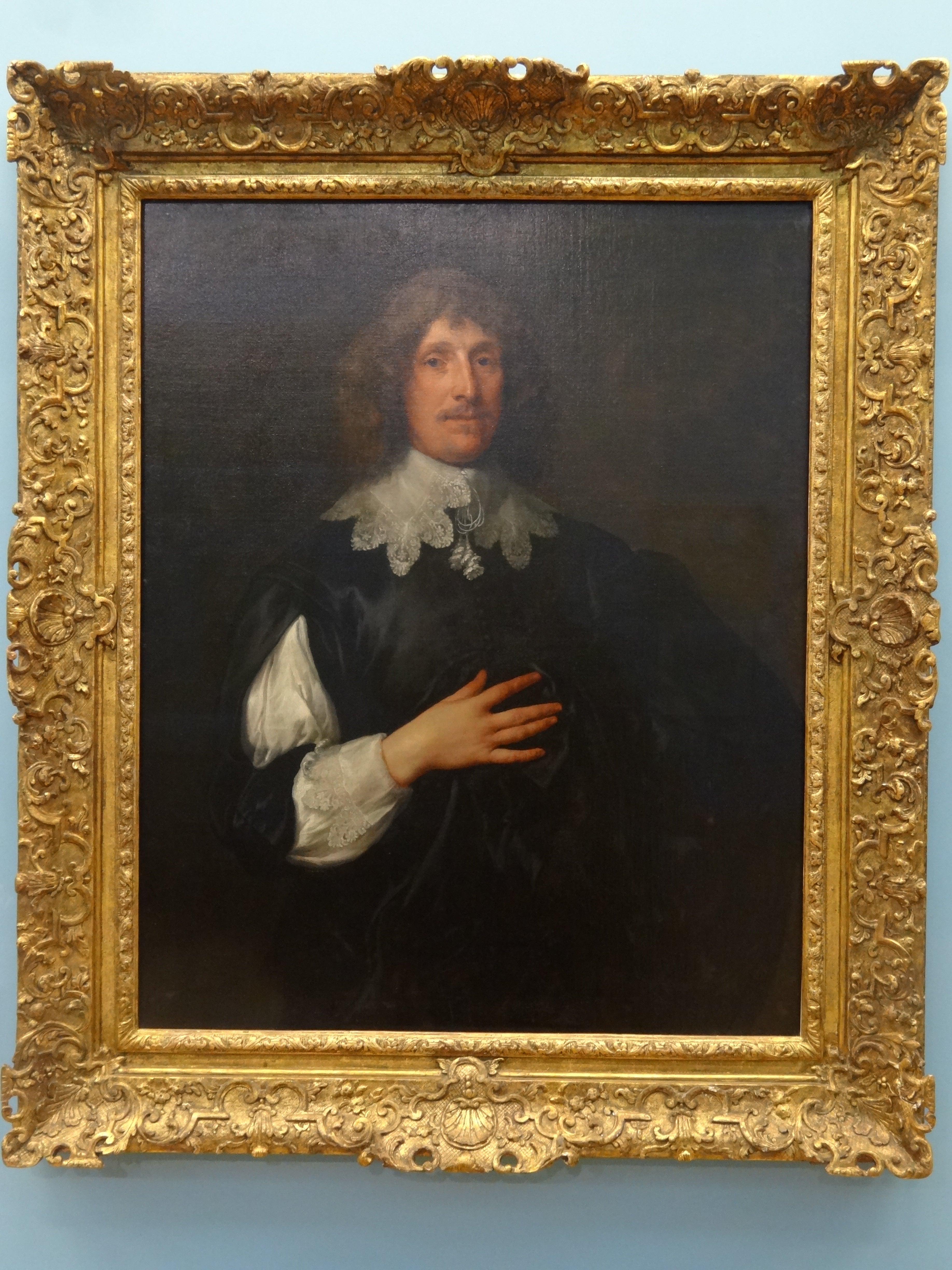 Portrait de Sir Basil Dixwell, 1er baronnet de Tirlingham (1585-1642) - Antoine van Dyck