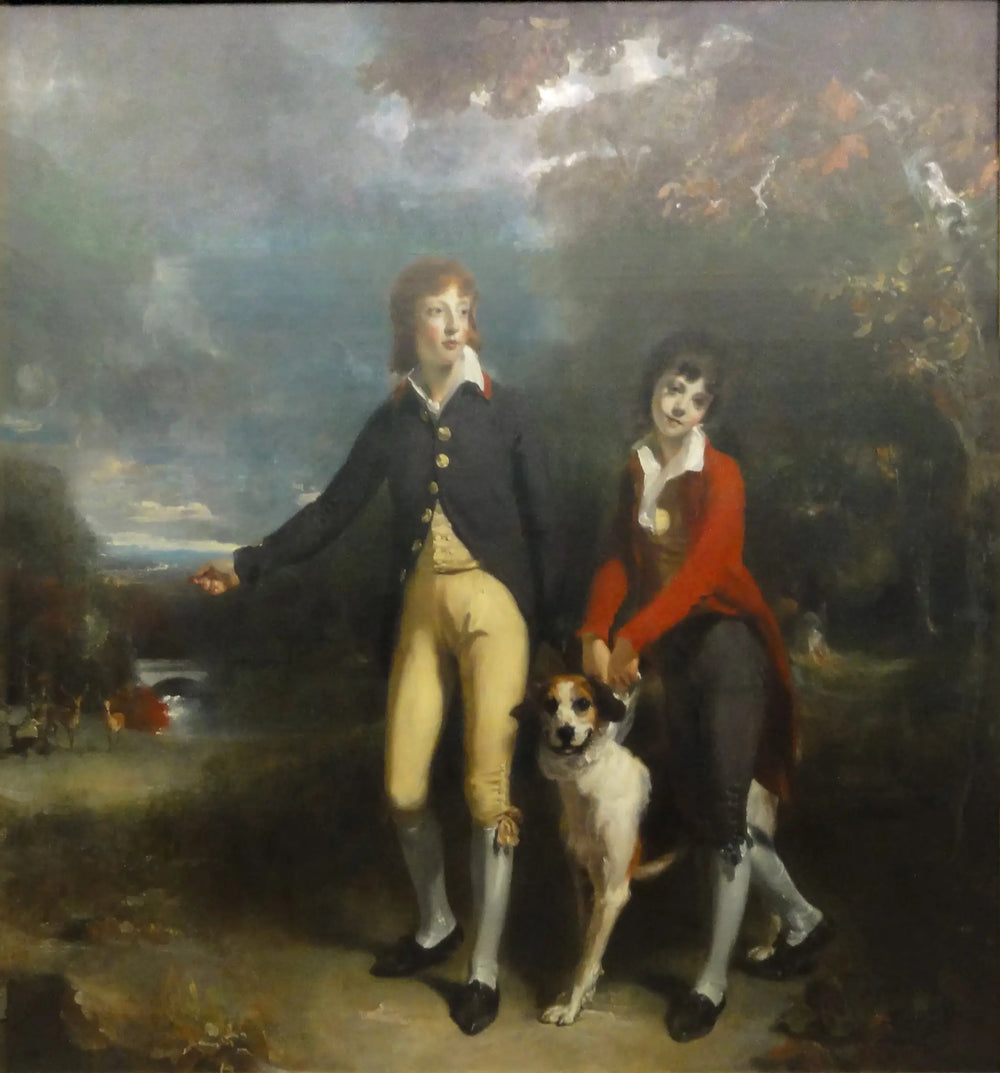 Les deux fils du 1er comte Talbot - Thomas Lawrence - Alpha Reproduction