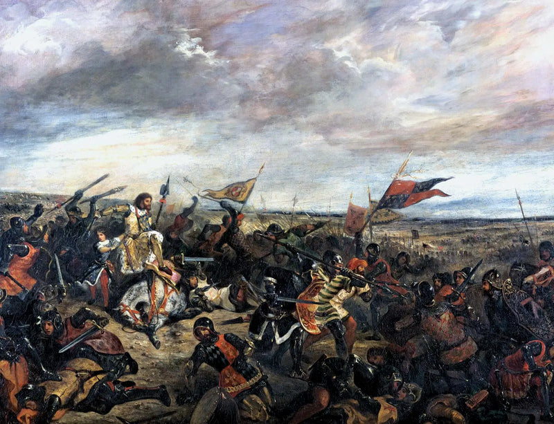 Poitiers Savaşı - Eugène Delacroix