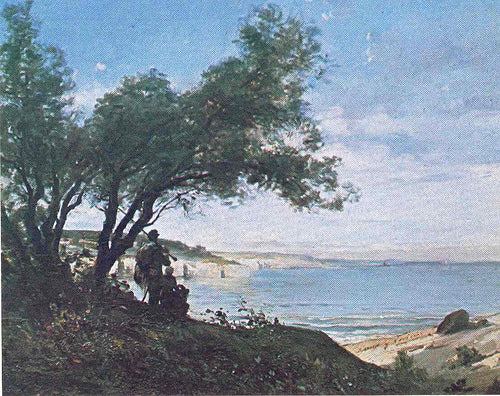 La Baie de Biscaye — Juan Luna, vers 1885, Huile sur toile