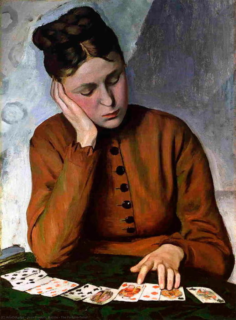 Kart Çekeni - Frédéric Bazille