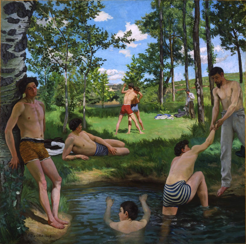 Yaz Manzarası - Frédéric Bazille