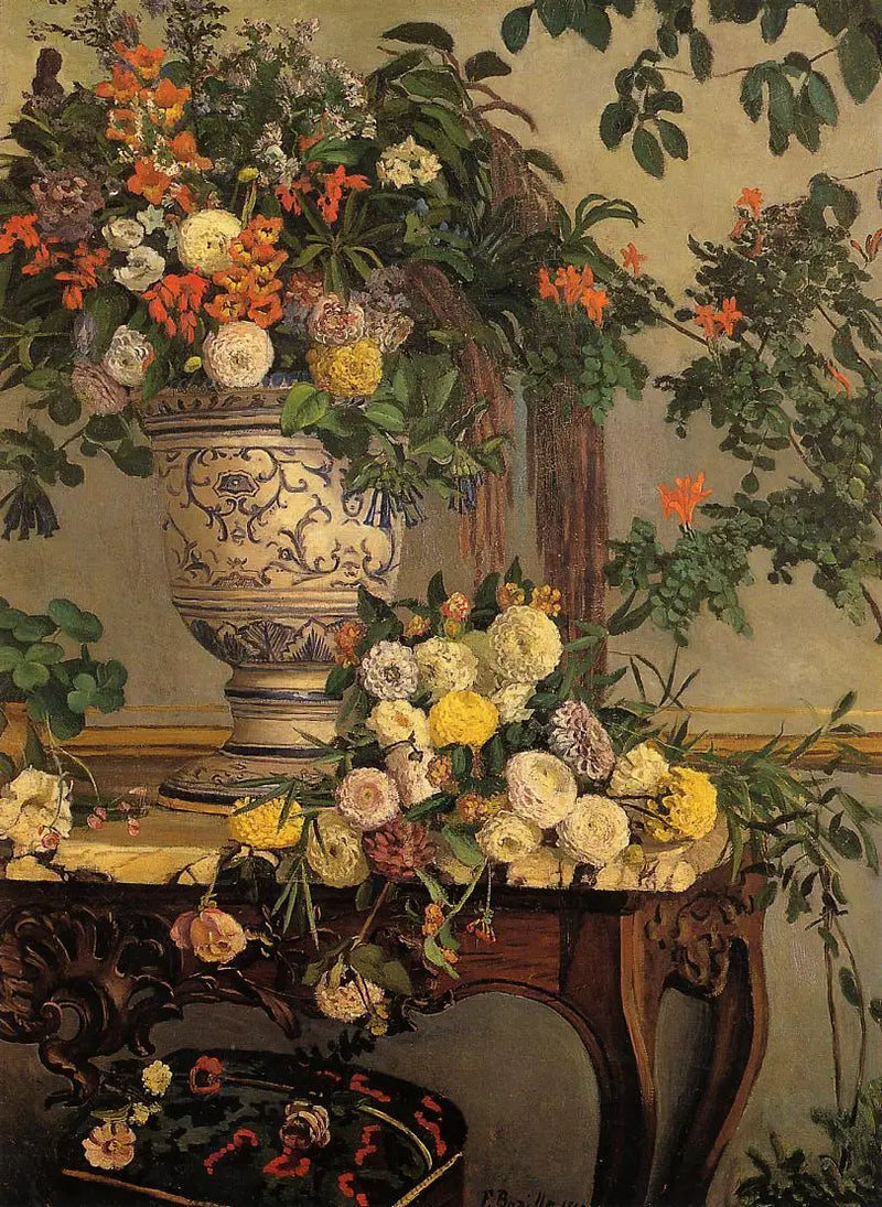 Çiçekler - Frédéric Bazille