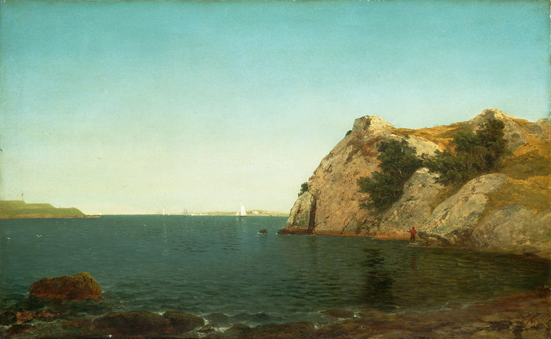 Beacon Rock, Newport Limanı - John Frederick Kensett
