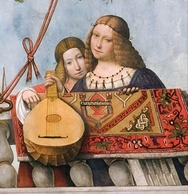 Béatrice et Isabelle d'Este - Benvenuto Tisi