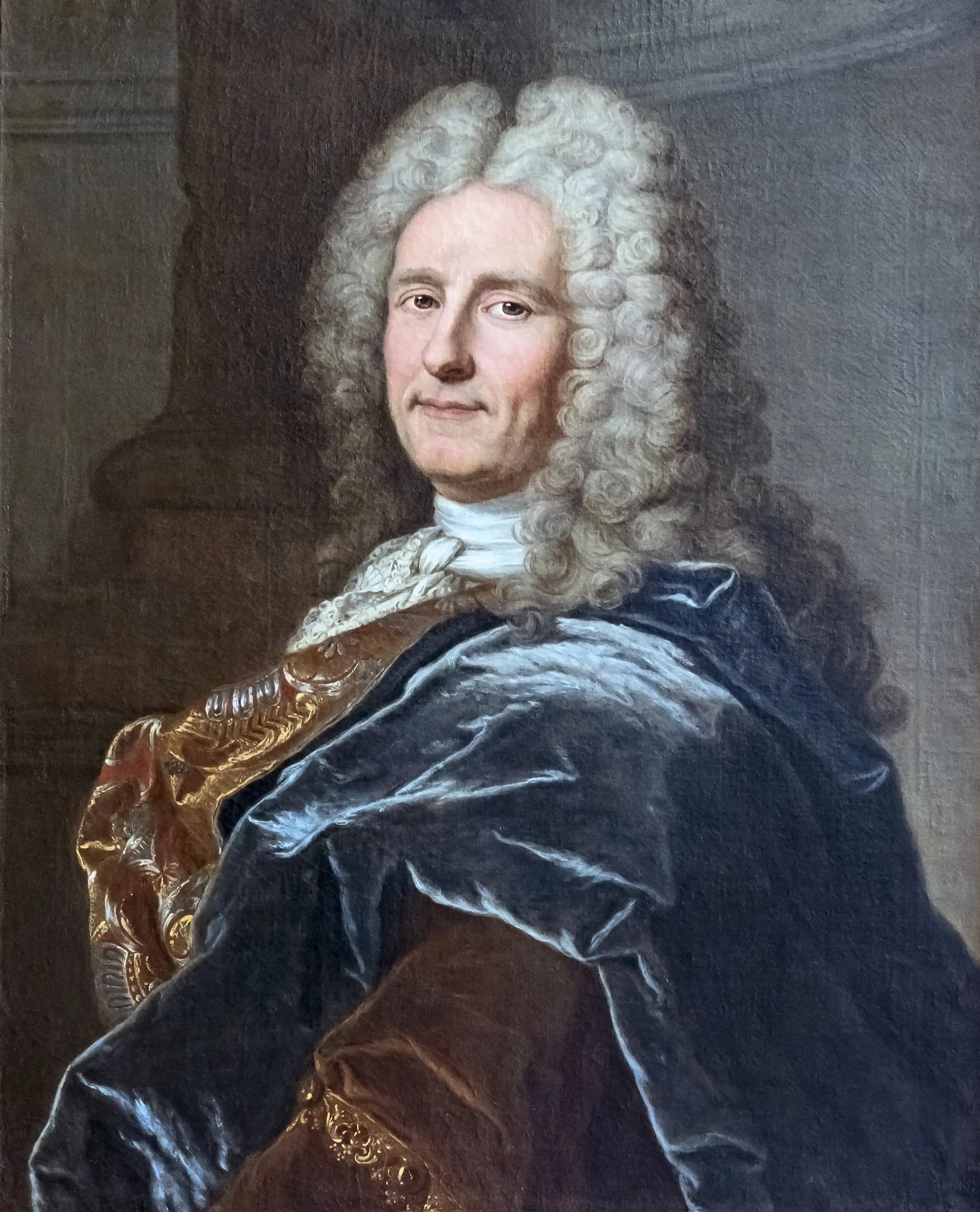 Portrait de François Ier Castanier (1676-1759) - Hyacinthe Rigaud - Alpha Reproduction