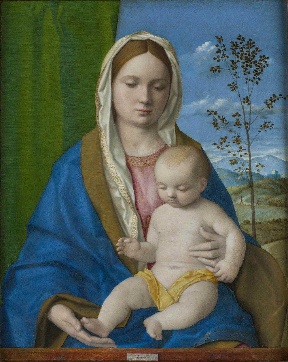 Vierge à l’Enfant - Giovanni Bellini - Alpha Reproduction