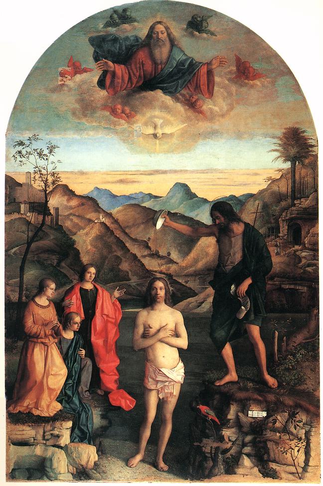 İsa'nın Vaftizi - Giovanni Bellini