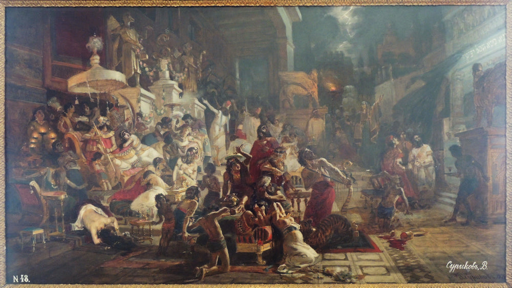 Le festin de Balthazar - Vassili Sourikov