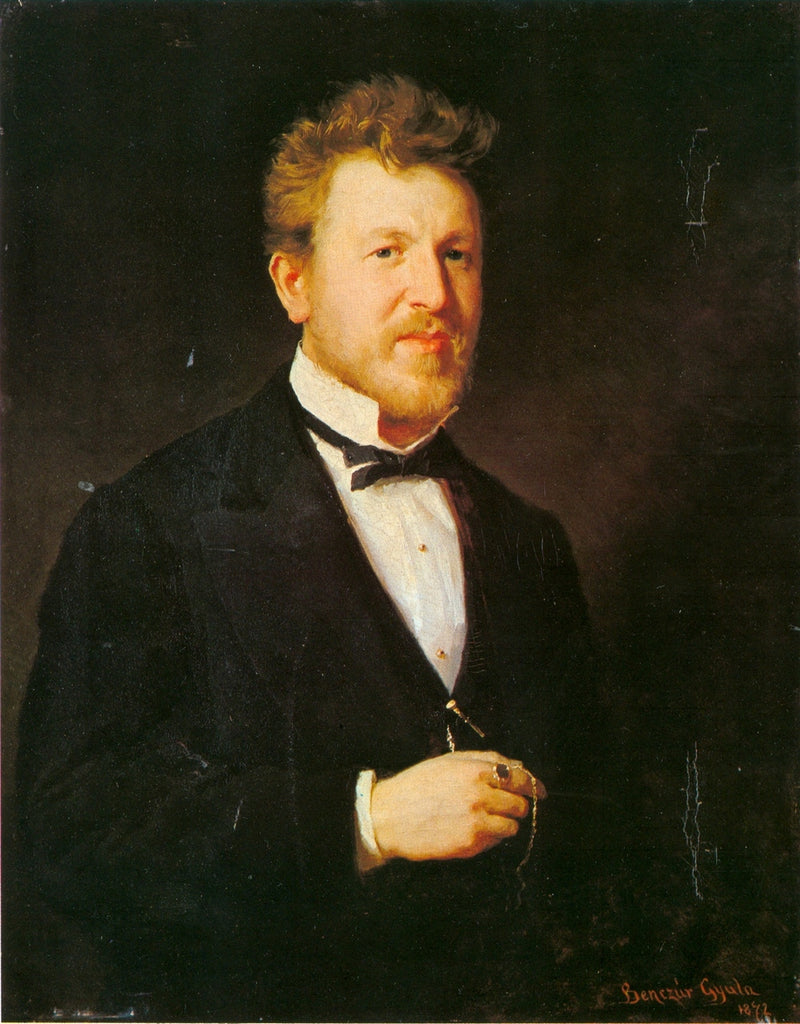 Portrait d'Ödön Éder - Gyula Benczúr