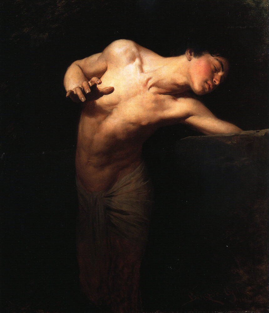 Narcisse - Gyula Benczúr