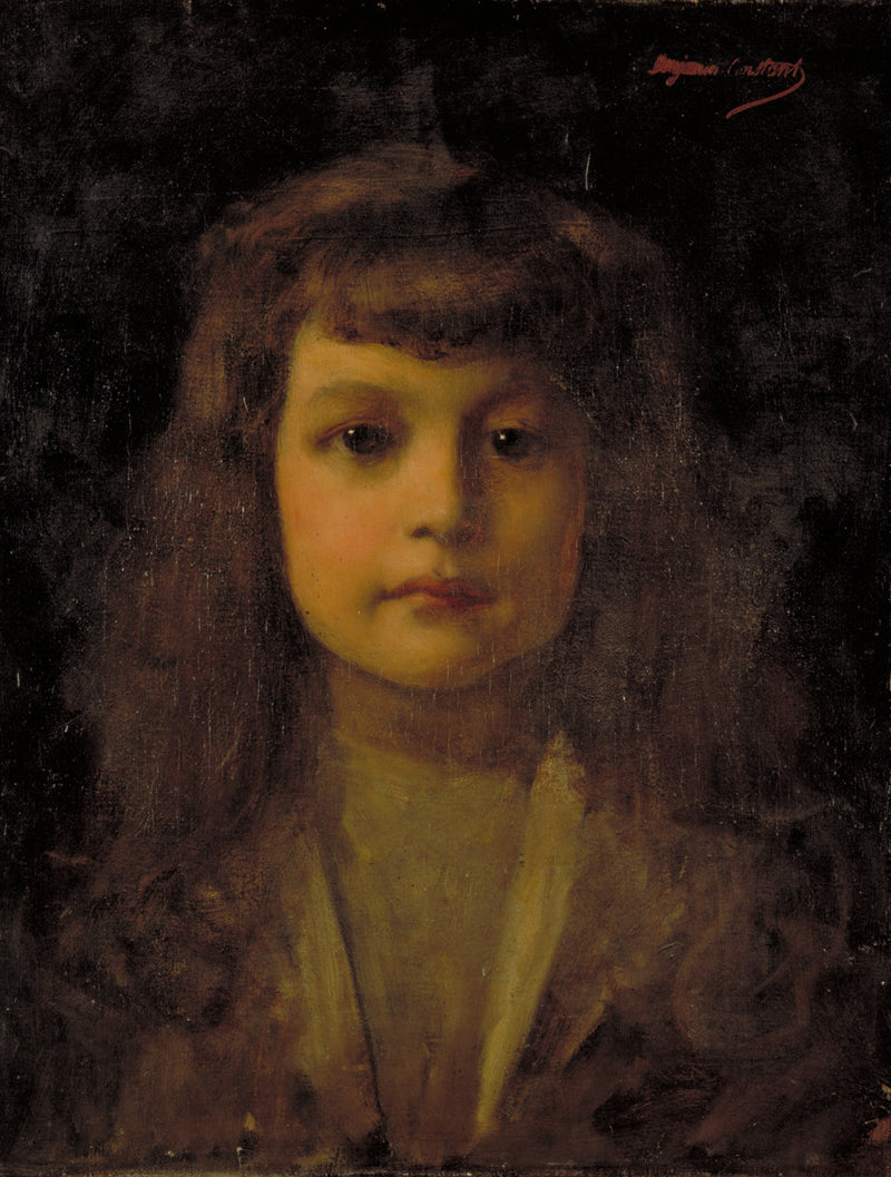 Portrait de Jean Montfraix à l'âge de 12 ans - Jean-Joseph Benjamin-Constant