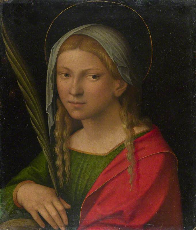 Sainte Catherine d'Alexandrie - Benvenuto Tisi