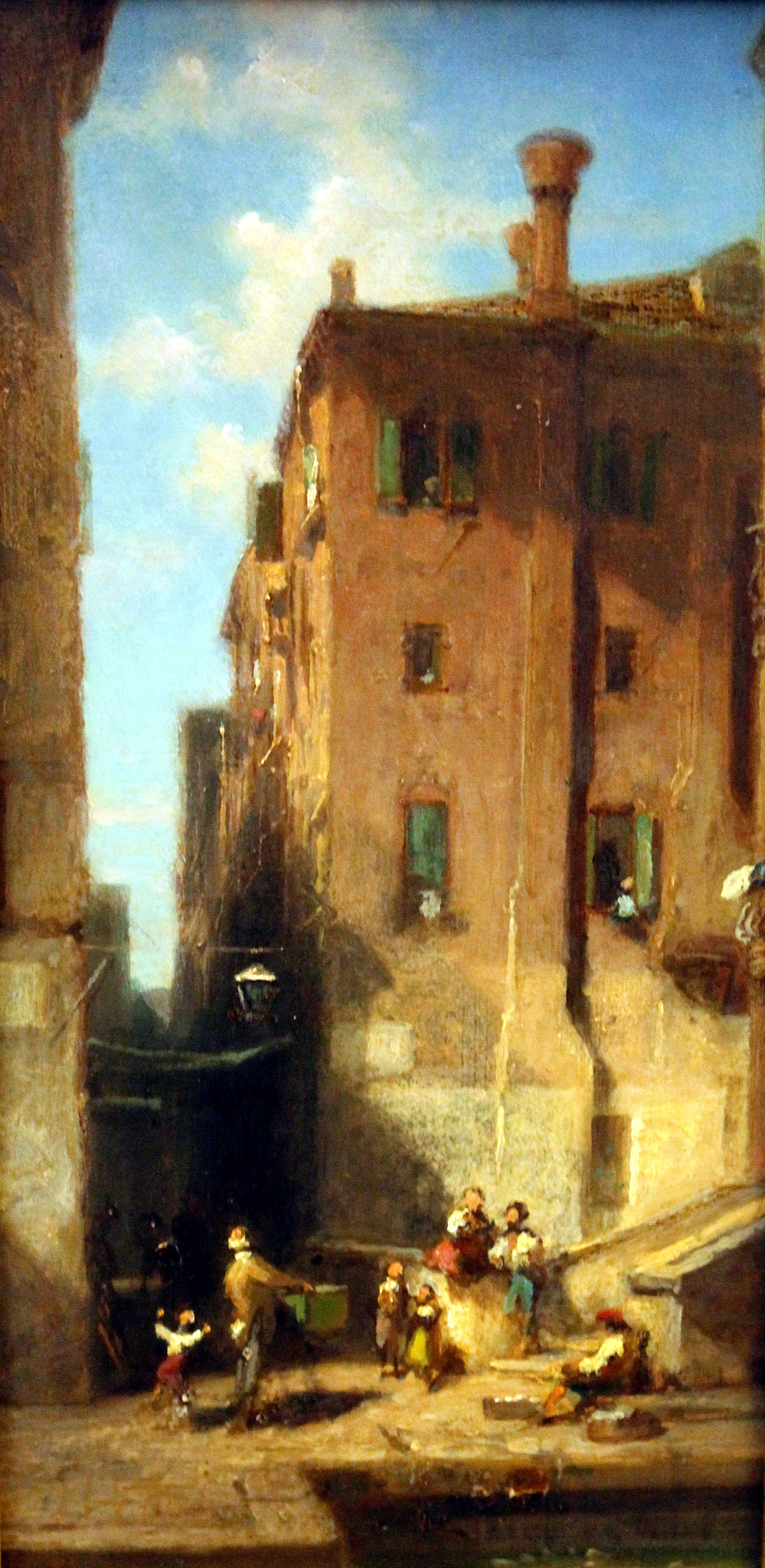Rue Vénitienne - Carl Spitzweg