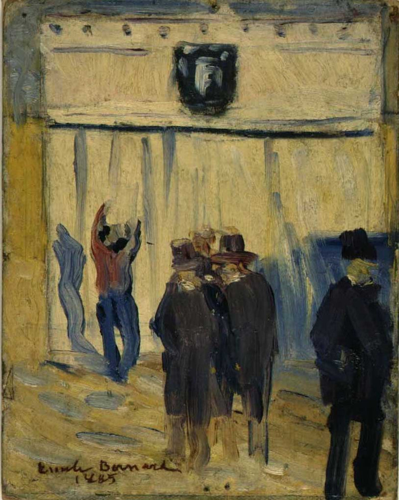 Ölü örtüleri - Émile Bernard