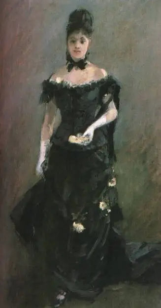 Tiyatro Önünde - Berthe Morisot