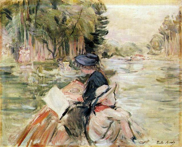 Reproduction du tableau « En bateau - Berthe Morisot » par Alpha Reproduction en peinture à l’huile