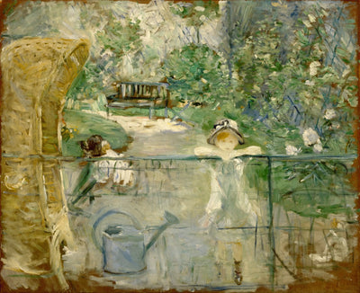 Reproduction du tableau « La chaise panier - Berthe Morisot » par Alpha Reproduction en peinture à l’huile