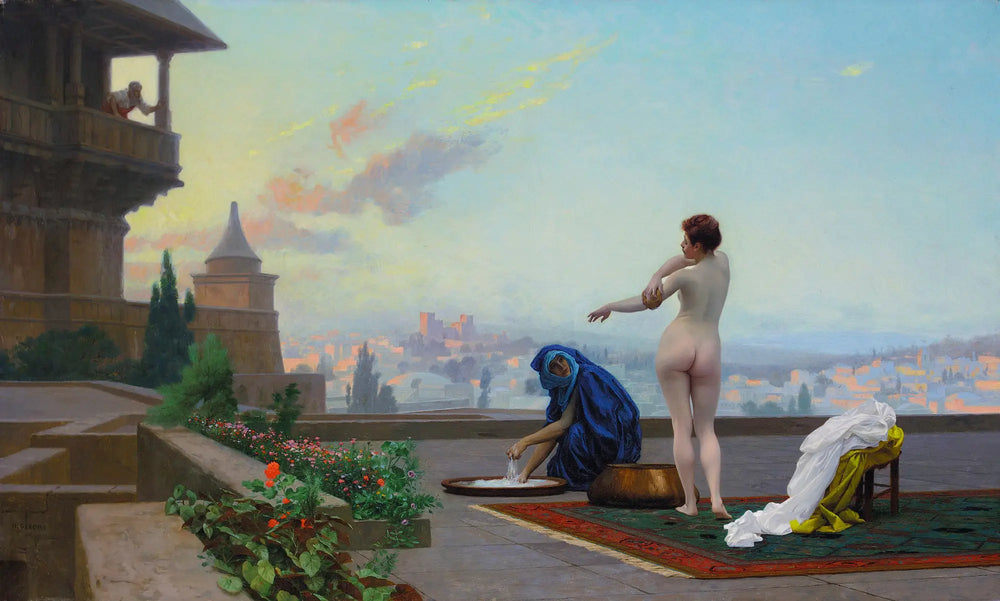 Reproduction du tableau « Bethsabée - Jean-Léon Gérôme » par Alpha Reproduction en peinture à l’huile