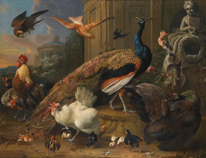 Fırtına Kuşları - Melchior de Hondecoeter