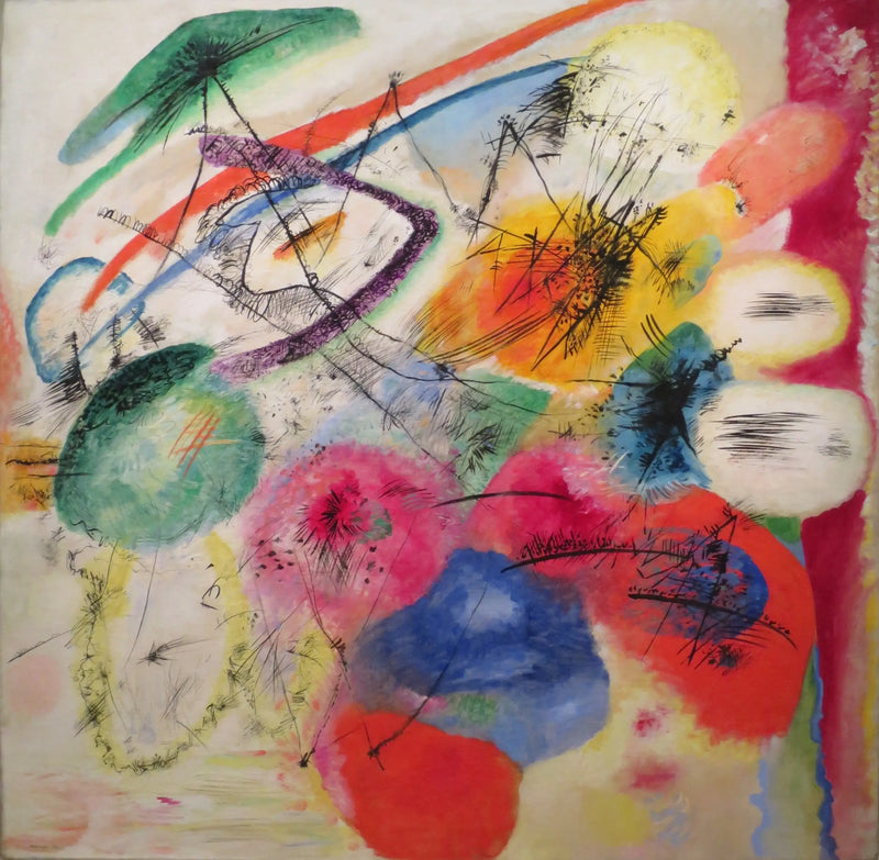 Siyah Çizgiler - Vassily Kandinsky