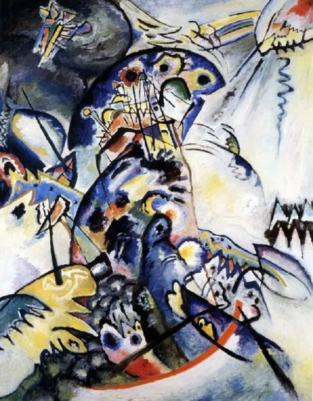 Mavi Zirve - Vassily Kandinsky